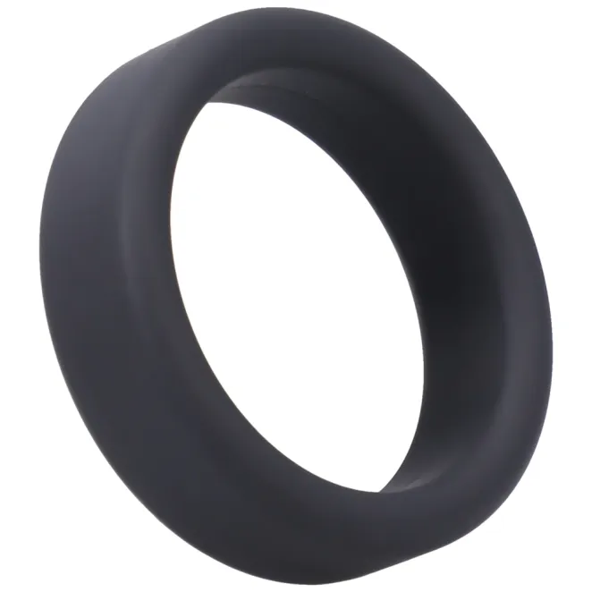 Super Soft Silicone Cock Ring Onyx