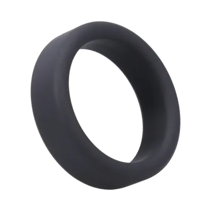 Super Soft Silicone Cock Ring Onyx