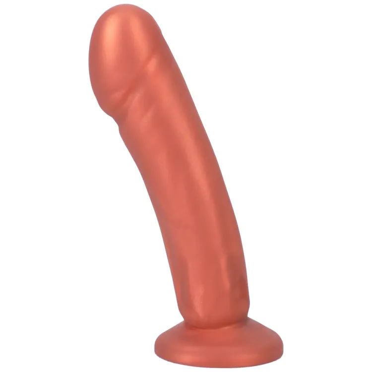 6.5 in. Tantus Vamp Super Soft Silicone Dildo Copper 6.5 in. Tantus Vamp Super Soft Silicone Dildo Copper