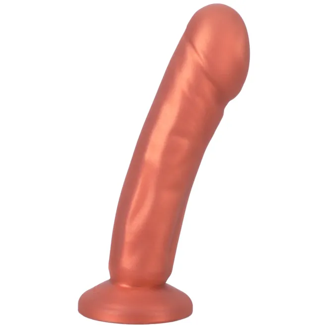 7 Inch Tantus Vamp Super Soft Silicone Dildo Copper
