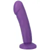 6.5 in. Tantus Vamp Super Soft Silicone Dildo Amethyst 6.5 in. Tantus Vamp Super Soft Silicone Dildo Amethyst