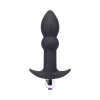 Tantus Perfect Plug Plus Silicone Vibrating Butt Plug Onyx