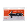 Tantus Perfect Plug Plus Silicone Vibrating Butt Plug Onyx
