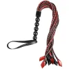 Braided Flogger Red/Black Braided Flogger Red/Black