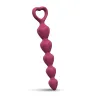 Anal Beads Silicone Prune Medium Anal Beads Silicone Prune Medium