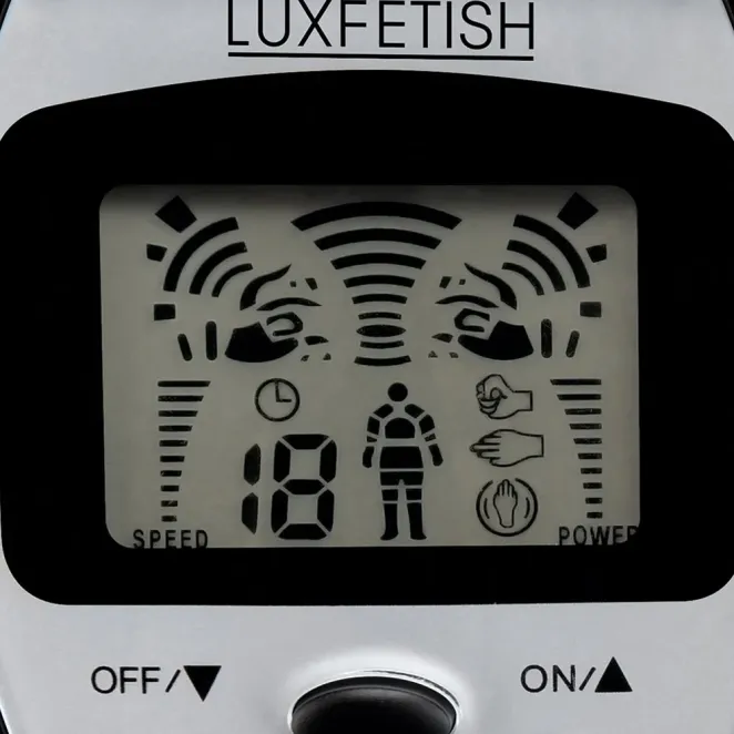Lux Fetish Electro-Sex Kit with Stimulation Pads (78976) | SlipDix.com