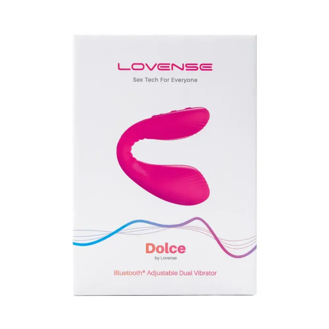 Lovense Quake App Controlled Rechargeable Dual Clitoral and G-Spot Vibrator