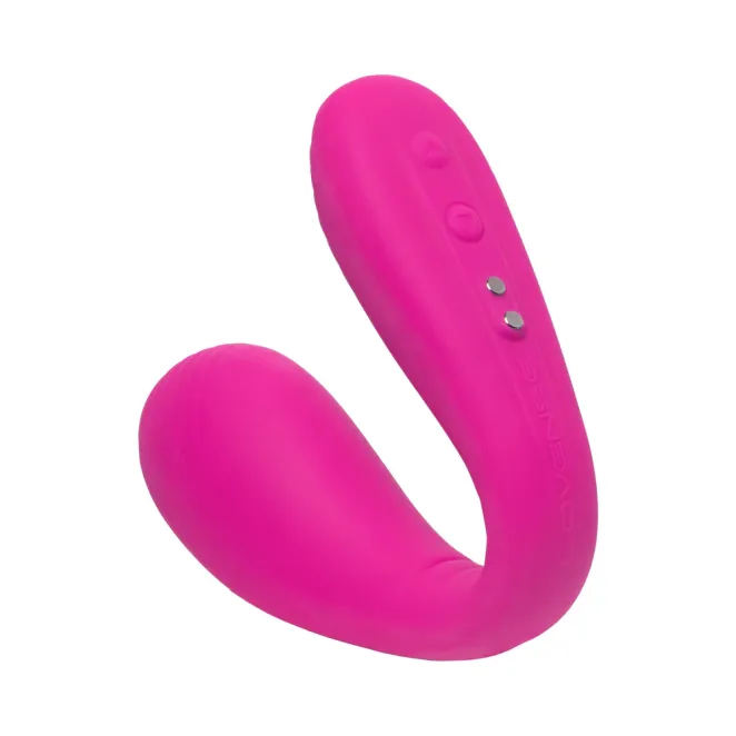 Lovense Quake App Controlled Rechargeable Dual Clitoral and G-Spot Vibrator