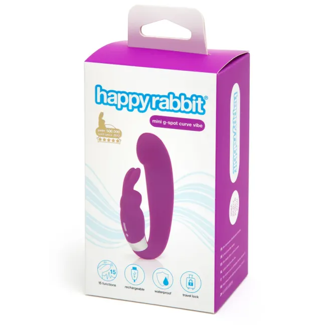 Happy Rabbit G-Spot Clitoral Curve Vibrator