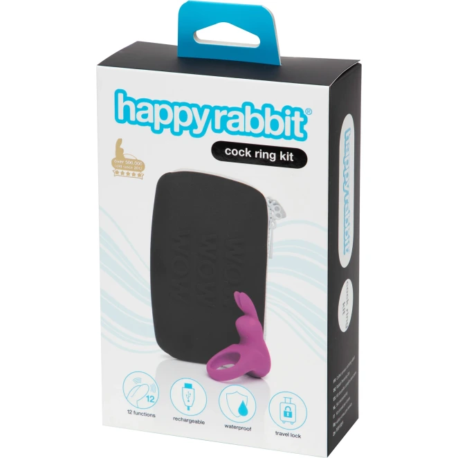 Happy Rabbit Cock Ring Kit (2 Piece)