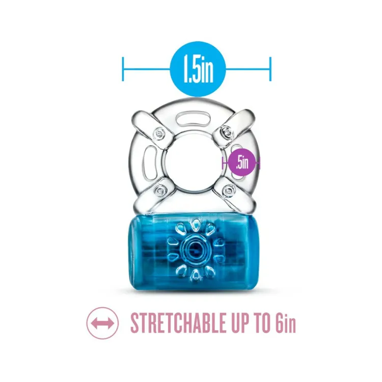 Vibrating Stretchy Couples Cock Ring Vibrating Stretchy Couples Cock Ring