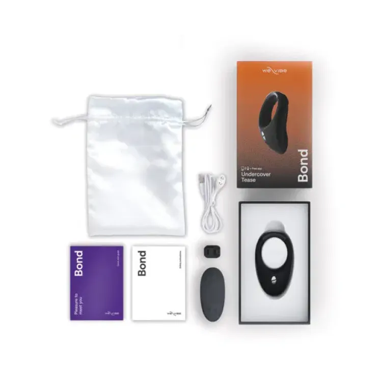 We-Vibe Bond Remote-Controlled Silicone Adjustable Cock Ring We-Vibe Bond Remote-Controlled Silicone Adjustable Cock Ring