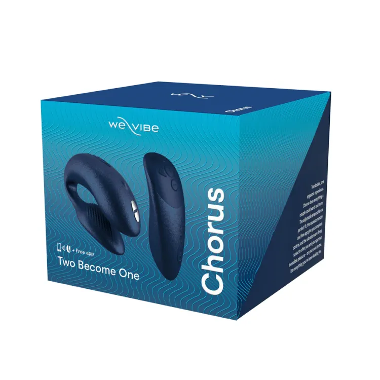 We-Vibe Chorus Remote-Controlled Couples Vibrator Cosmic Blue We-Vibe Chorus Remote-Controlled Couples Vibrator Cosmic Blue