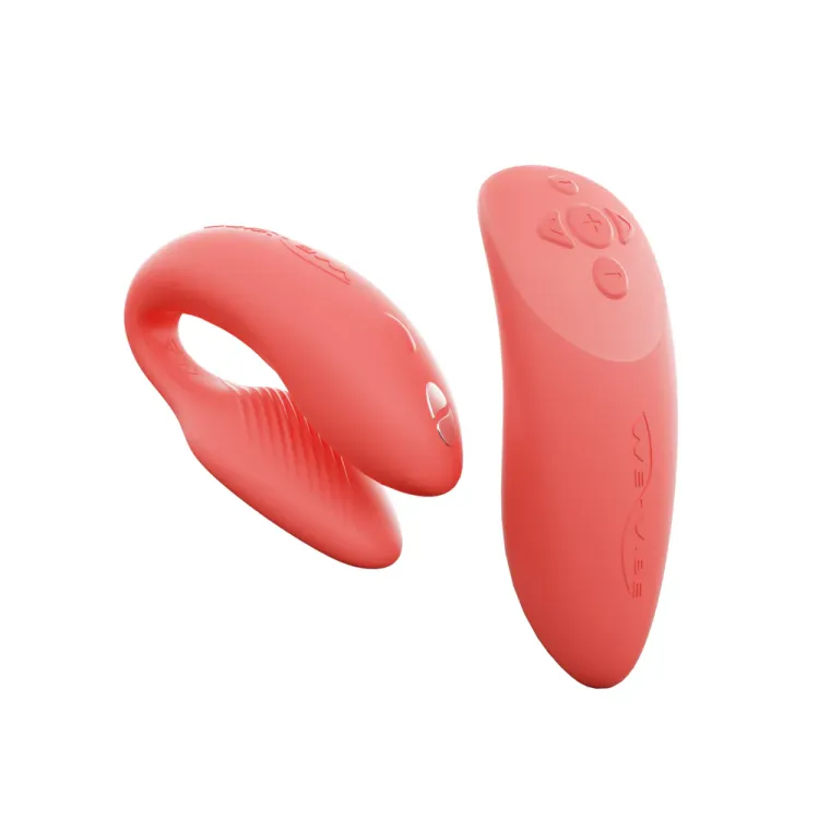 We-Vibe Chorus Remote-Controlled Couples Vibrator Crave Coral We-Vibe Chorus Remote-Controlled Couples Vibrator Crave Coral