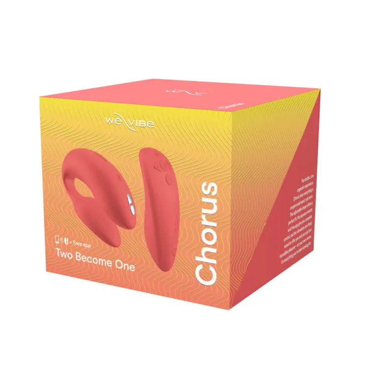 We-Vibe Chorus Remote-Controlled Couples Vibrator Crave Coral We-Vibe Chorus Remote-Controlled Couples Vibrator Crave Coral