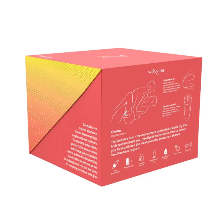 We-Vibe Chorus Remote-Controlled Couples Vibrator Crave Coral We-Vibe Chorus Remote-Controlled Couples Vibrator Crave Coral