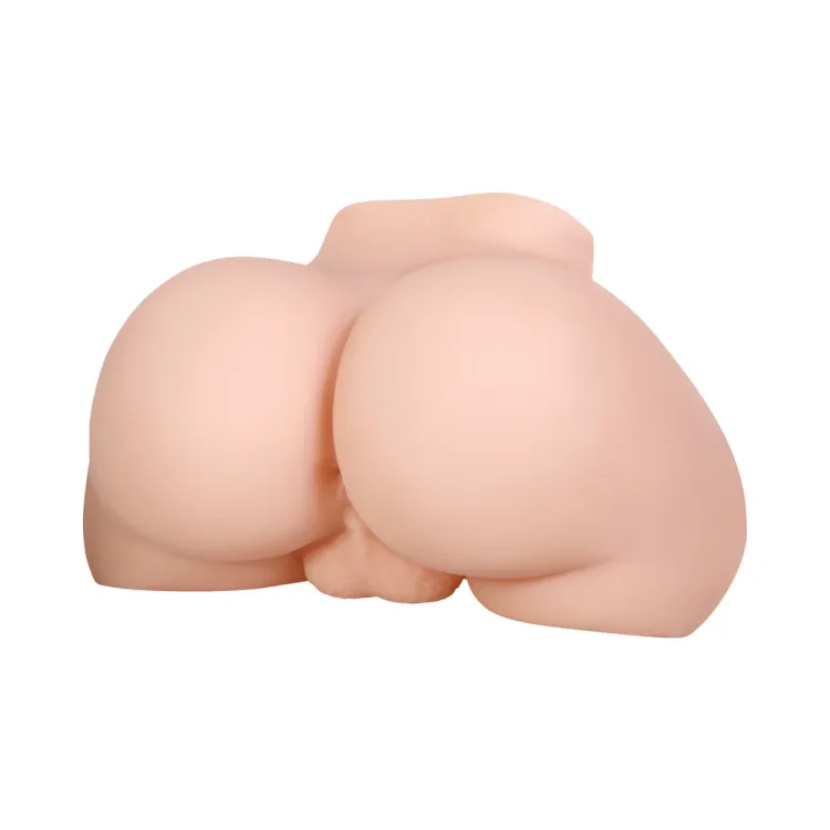 Realistic Male Ass Stroker with Balls Beige Realistic Male Ass Stroker with Balls Beige