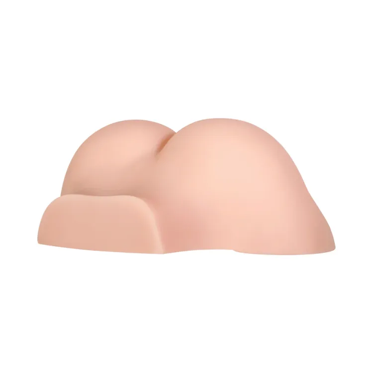 Realistic Male Ass Stroker with Balls Beige Realistic Male Ass Stroker with Balls Beige