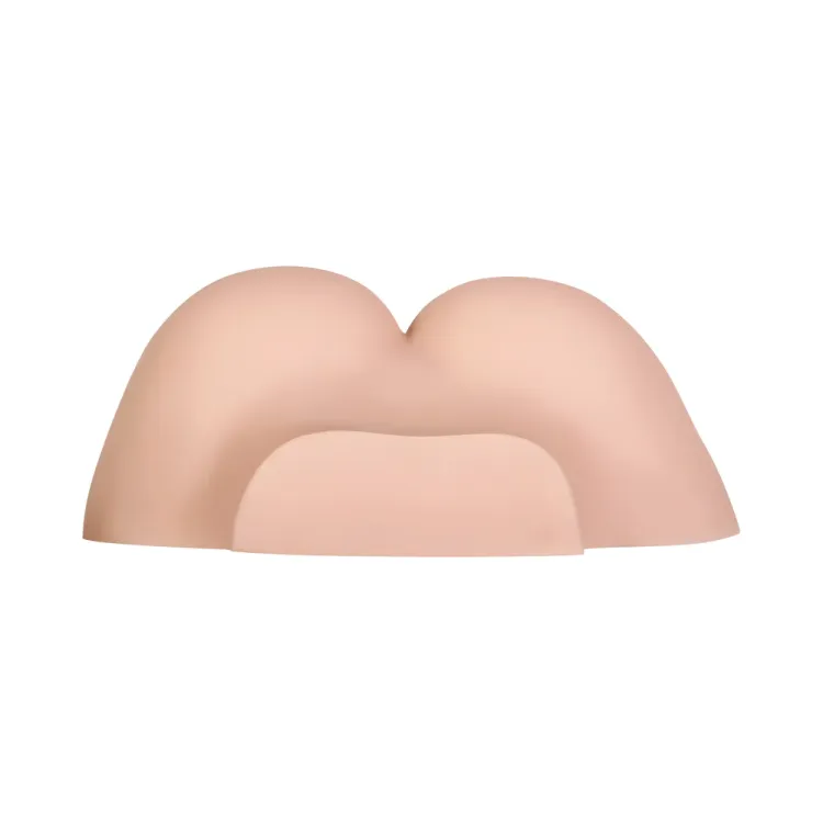 Realistic Male Ass Stroker with Balls Beige Realistic Male Ass Stroker with Balls Beige