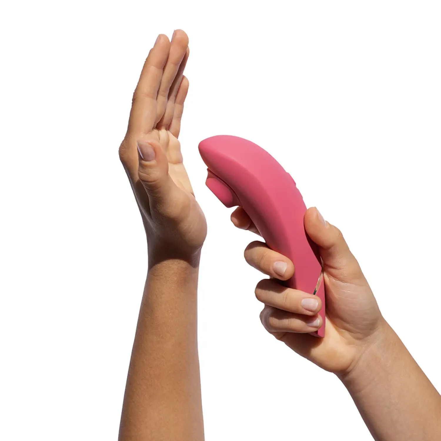 Womanizer Premium 2 Silicone Luxurious Pleasure Air Clitoral Stimulator Raspberry
