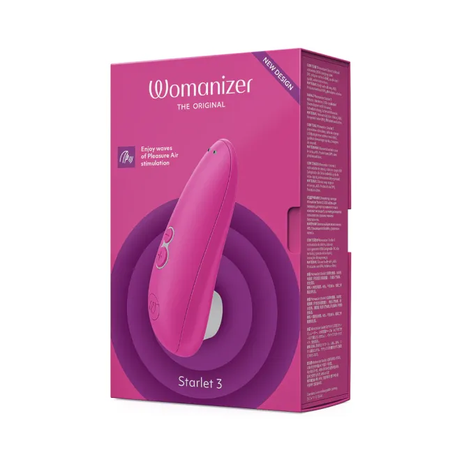 Womanizer Starlet 3 Silicone Compact Pleasure Air Clitoral Stimulator