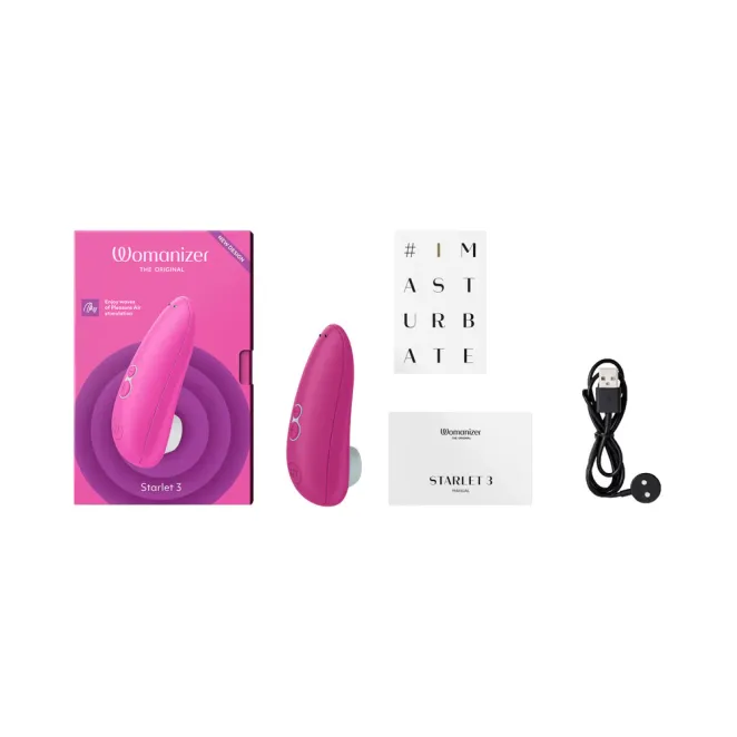 Womanizer Starlet 3 Silicone Compact Pleasure Air Clitoral Stimulator
