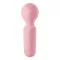 MW65 Mini Wand Flexible Silicone Vibrator Pink
