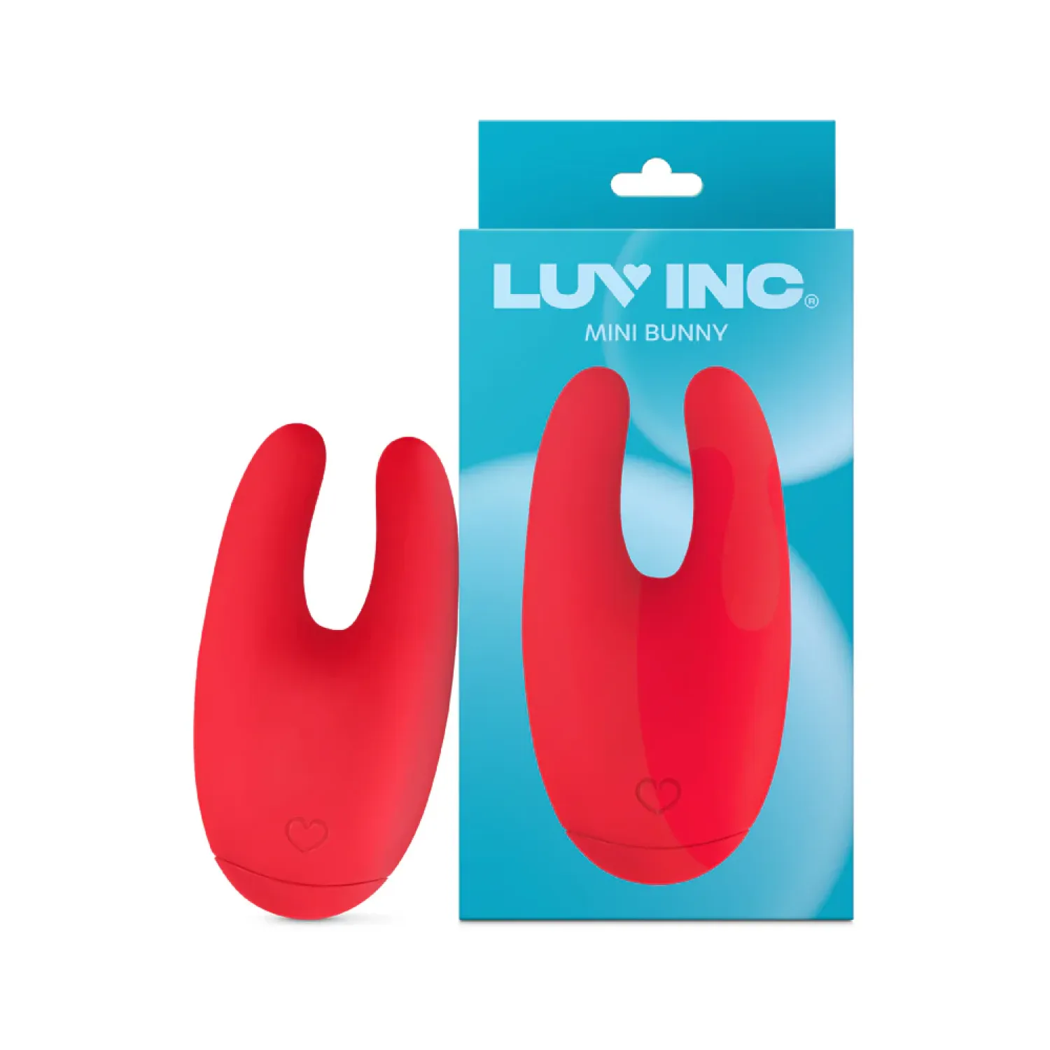 BU89 Mini Bunny Clit Vibrator Red