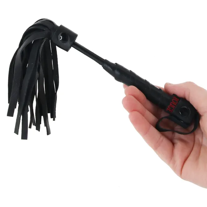 Rouge Mini Flogger 10 in. Black
