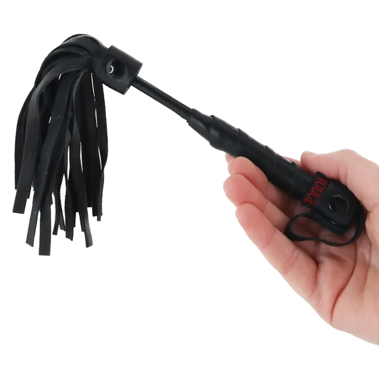 Rouge Mini Flogger 10 in. Black Rouge Mini Flogger 10 in. Black