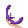 Together Couples Toy Remote-Controlled Dual Ended Rabbit Vibrator Together Couples Toy Remote-Controlled Dual Ended Rabbit Vibrator