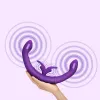 Together Couples Toy Remote-Controlled Dual Ended Rabbit Vibrator Together Couples Toy Remote-Controlled Dual Ended Rabbit Vibrator