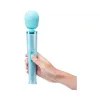 Le Wand All That Glimmers Petite Rechargeable Vibrating Massager Light Blue