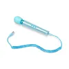 Le Wand All That Glimmers Petite Rechargeable Vibrating Massager Light Blue