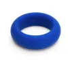 Silicone Cock Ring Minimum Stretch Blue Silicone Cock Ring Minimum Stretch Blue