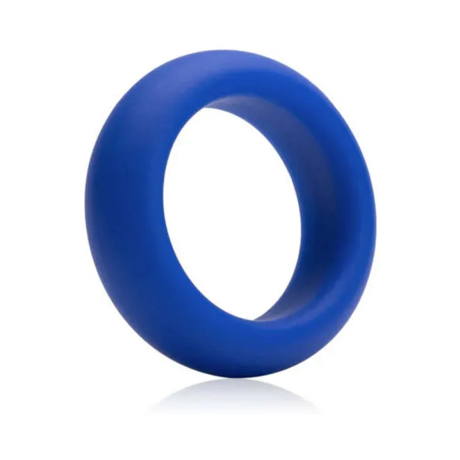 Silicone Cock Ring Minimum Stretch Blue