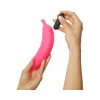 Oh Oui Silicone Banana Vibrator Pink Oh Oui Silicone Banana Vibrator Pink