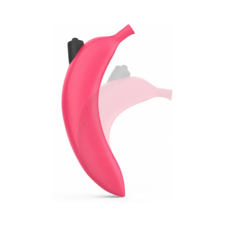 Oh Oui Silicone Banana Vibrator Pink Oh Oui Silicone Banana Vibrator Pink