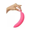 Oh Oui Silicone Banana Vibrator Pink Oh Oui Silicone Banana Vibrator Pink