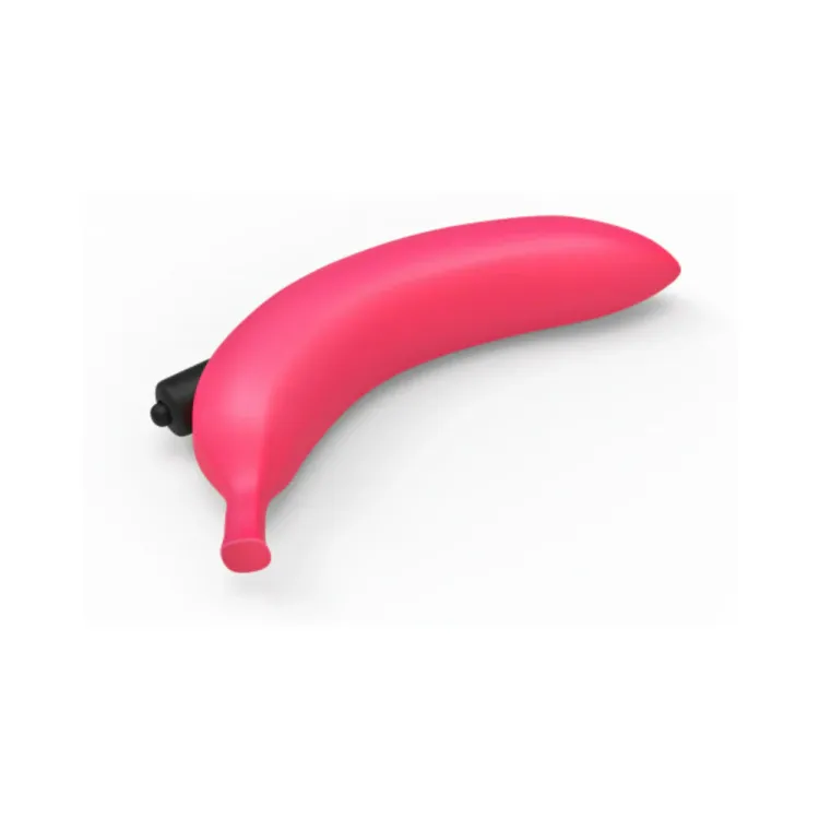 Oh Oui Silicone Banana Vibrator Pink Oh Oui Silicone Banana Vibrator Pink