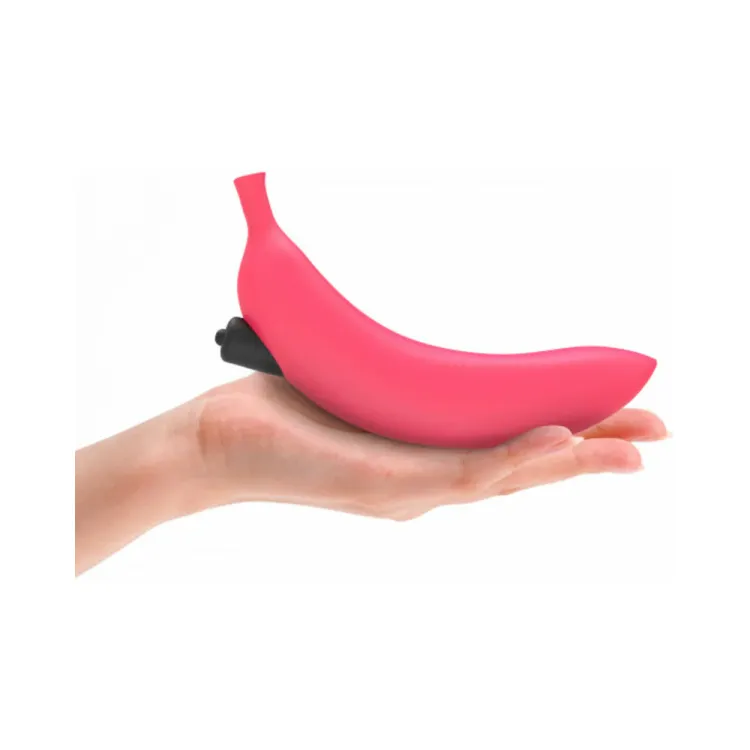 Oh Oui Silicone Banana Vibrator Pink Oh Oui Silicone Banana Vibrator Pink