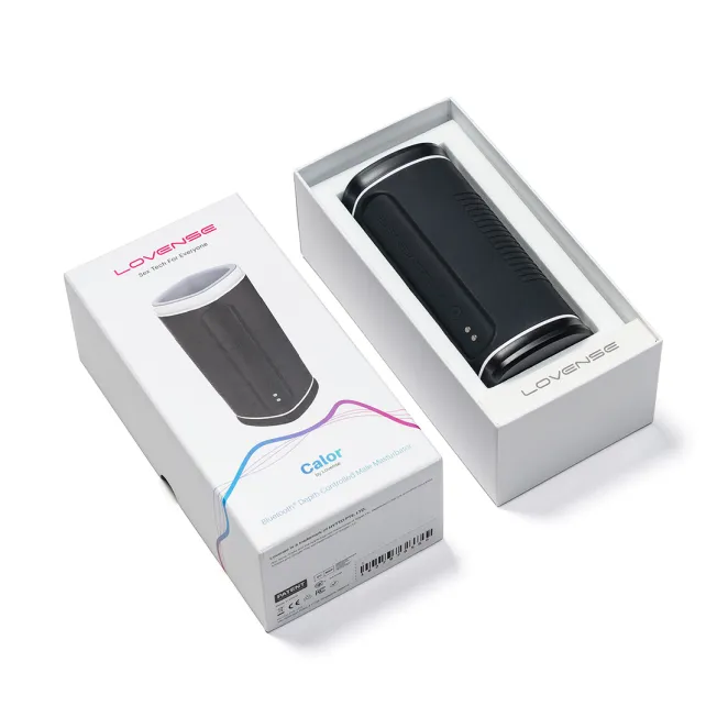 Lovense Calor Bluetooth Vibrating & Heating Masturbator