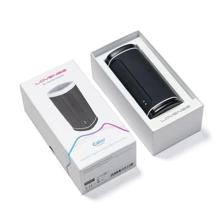 Lovense Calor Bluetooth Vibrating & Heating Masturbator Lovense Calor Bluetooth Vibrating & Heating Masturbator