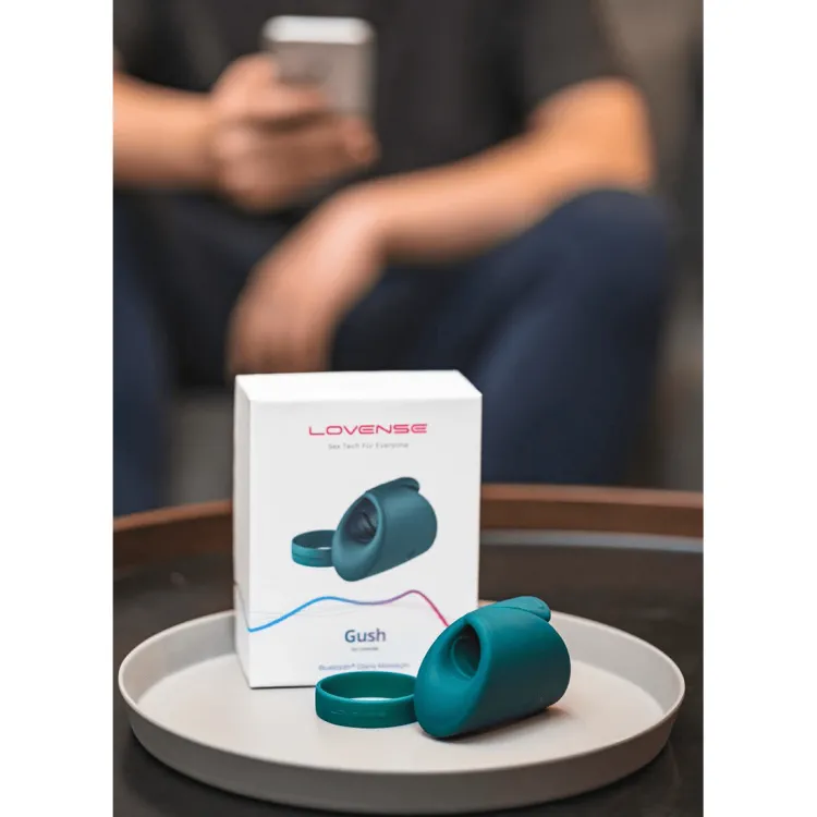 Lovense Gush Bluetooth Glans Massager and Masturbator Lovense Gush Bluetooth Glans Massager and Masturbator
