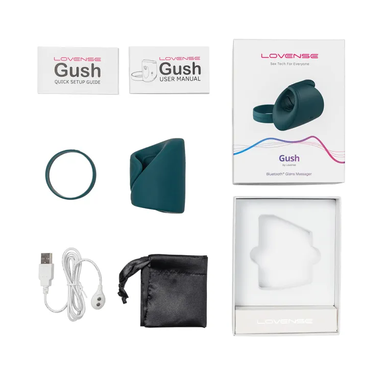 Lovense Gush Bluetooth Glans Massager and Masturbator Lovense Gush Bluetooth Glans Massager and Masturbator