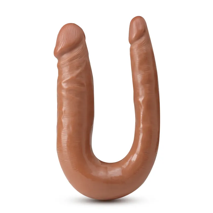 12 in. Realistic Dual-Ended Dildo Tan 12 in. Realistic Dual-Ended Dildo Tan