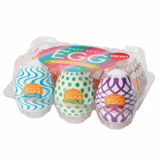 TENGA Egg Wonder Masturbator Set (6 Pack)