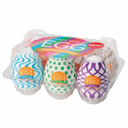 TENGA Egg Wonder Masturbator Set (6 Pack)