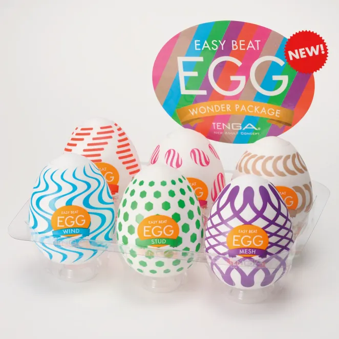TENGA Egg Wonder Masturbator Set (6 Pack)
