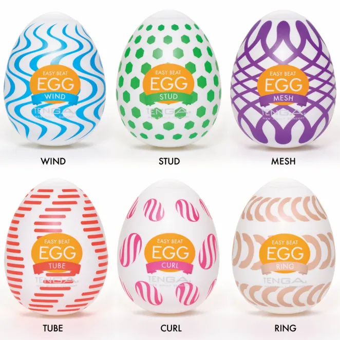 TENGA Egg Wonder Masturbator Set (6 Pack)